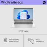 17.3 Inch Laptop, FHD Display, AMD Ryzen 5 7520U, 16 GB RAM, 512 GB SSD, AMD Radeon Graphics, Windows 11 Home, 17-Cp2099Nr (2024) - Image 8