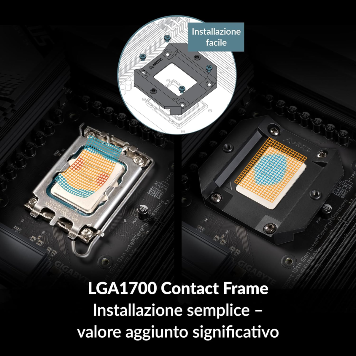 Liquid Freezer III 360 A-RGB - CPU AIO Water Cooler, Water Cooling PC, Intel & AMD, Efficient Pwm-Controlled Pump, Fan: 200–2000 RPM, LGA1851 and LGA1700 Contact Frame - Black - Image 4