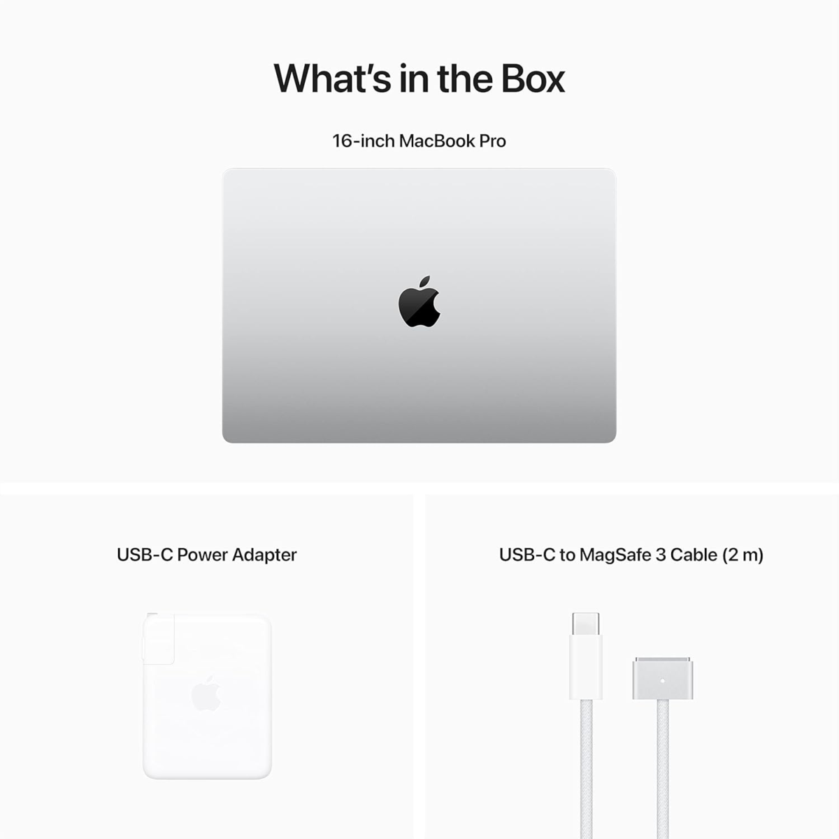 2023 Macbook Pro Laptop with  M2 Pro Chip with 12‑Core CPU and 19‑Core GPU: 16.2-Inch Liquid Retina XDR Display, 16GB Unified Memory, 512GB SSD Storage. Works with Iphone/Ipad; Silver - Image 6