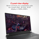 M18 R2 Gaming Laptop - 18 QHD+ 165Hz 3Ms Display, Intel Core I9-14900Hx, 32GB DDR5 RAM, 1TB SSD, NVIDIA Geforce RTX 4080 12 GB GDDR6, Windows 11 Home, Onsite Service - Dark Metallic Moon - Image 3