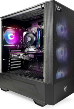 PC Falcon RYZEN 5 5600X 3.7 Ghz, Geforce RTX 4060 Ti, 1TB NVME SSD, 16GB DDR4 RAM 3600, 650W Bronze PSU, 11AC Wifi, Bluetooth Windows 11 H 64-Bit, Built in USA - Image 3
