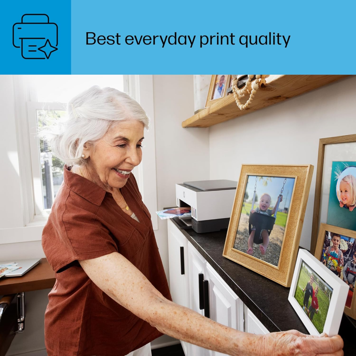 Smart -Tank 6001 Wireless Cartridge-Free All in One Printer, This Ink -Tank Printer Comes with up to 2 Years of Ink Included, with Mobile Print, Scan, Copy (2H0B9A) - Image 12