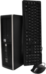 HP Elite Desktop PC Computer Intel Core I5 3.1-Ghz, 8 Gb Ram, 1 TB Hard Drive, DVDRW, 19 Inch LCD Monitor, Keyboard, Mouse, Wireless Wifi, Windows 10 (Renewed) - Image 3