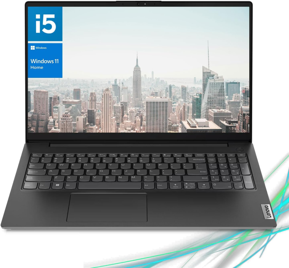 V15 Gen 3 Business Laptop, 15.6" FHD Display, Intel Core I5-1235U, 40GB RAM, 1TB SSD, Webcam, HDMI, RJ-45, Wi-Fi, Windows 11 Home, Black - Image 1