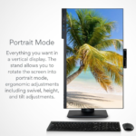 Envision 27" All-In-One Desktop PC (20-Core Intel I7-14700 (> I9-14900Hx), 64GB RAM, 4TB NVME, Wifi 6, W11 Pro, Type-C, Web Cam, Card Reader, DVD-RW, FHD, KB/M - Business Computer with Accessories - Image 5