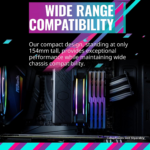 Hyper 212 Halo Black CPU Air Cooler, 120 Halo² PWM Fan, Dual Loop ARGB, Aluminum Top Cover, 4 Copper Heat Pipes, 154Mm Tall, AMD Ryzen AM5|AM4, Intel LGA 1851|1700|1200 Brackets - Image 9