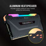 VENGEANCE RGB PRO DDR4 RAM 32GB (2X16Gb) 3200Mhz CL16-20-20-38 1.35V Intel AMD Desktop Computer Memory - Black (CMW16GX4M2C3200C16) - Image 5