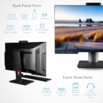 Envision 27" All-In-One Desktop PC (20-Core Intel I7-14700 (> I9-14900Hx), 64GB RAM, 4TB NVME, Wifi 6, W11 Pro, Type-C, Web Cam, Card Reader, DVD-RW, FHD, KB/M - Business Computer with Accessories - Image 6