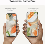 Pixel 9 Pro - Unlocked Android Smartphone with Gemini, Triple Rear Camera System, 24-Hour Battery, and 6.3" Super Actua Display - Obsidian - 128 GB - Image 2