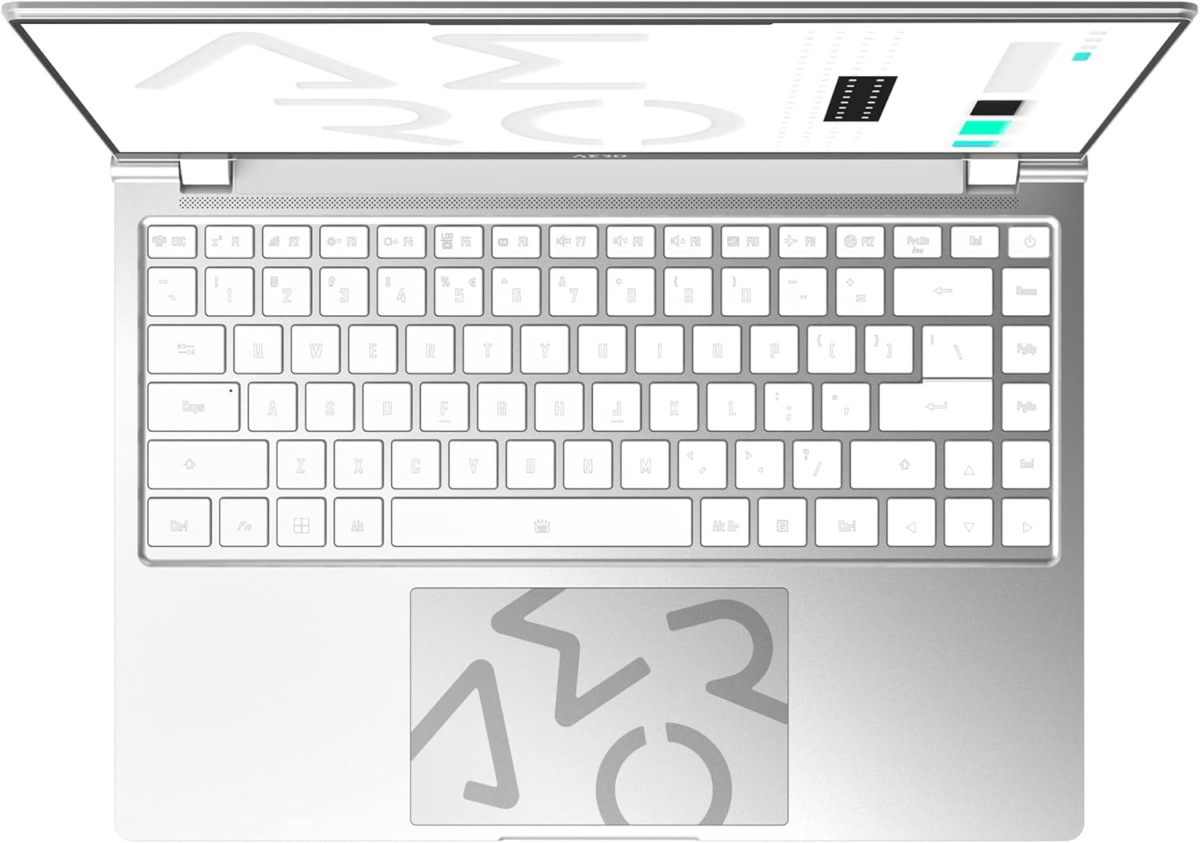 AERO 14 OLED: 14" Thin Bezel 2.8K QHD+ 2880X1800 90Hz OLED, NVIDIA Gforce RTX 4050 GPU 6GB GDDR6, Intel Core I7-13700H, 16GB DDR5 RAM, 1TB SSD, Windows 11 Home (AERO 14 OLED BMF-72USBB4SH) - Image 2