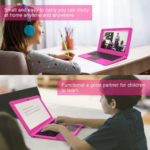 Tablets & Computers 10.1 Inch Netbook Laptop, Windows 10, Quad Core Processor, 2Gb Ram, 32Gb ROM, Webcam, USB 3.0, HDMI, SD Card Slot, Bluetooth, Wifi. (Pink) - Image 3